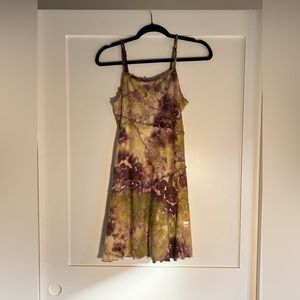 VINTAGE URBAN OUTFITTERS FAIRY FIT AND FLARE DRESS W/ ADJUSTABLE STRAPS